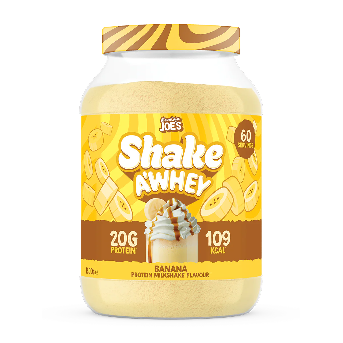 Mountain Joe's SHAKE A'WHEY 1.8kg