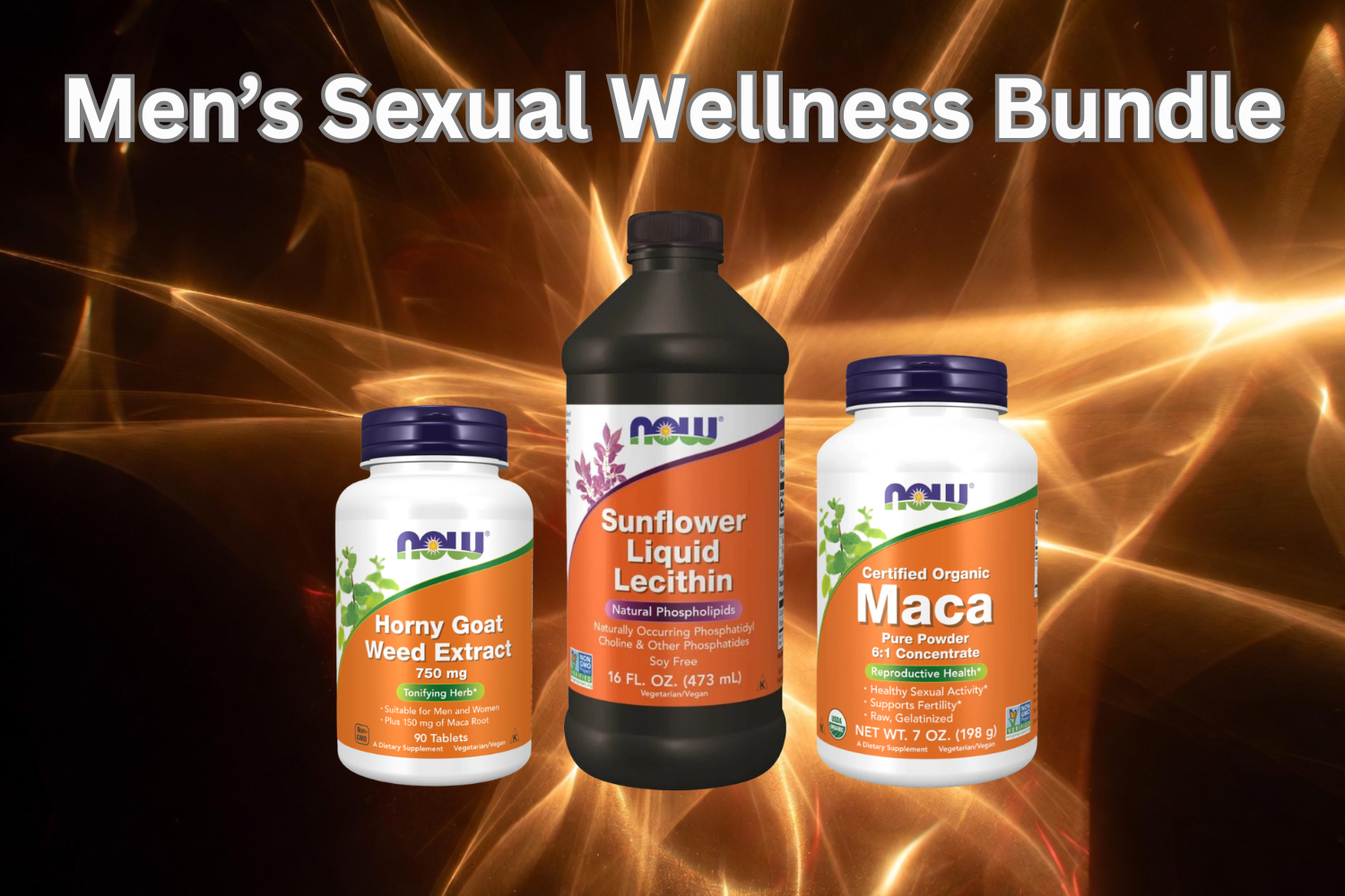 Men’s Sexual Wellness Bundle: The Simple Stack for Better Drive, Performance, and That Extra Edge in the Bedroom