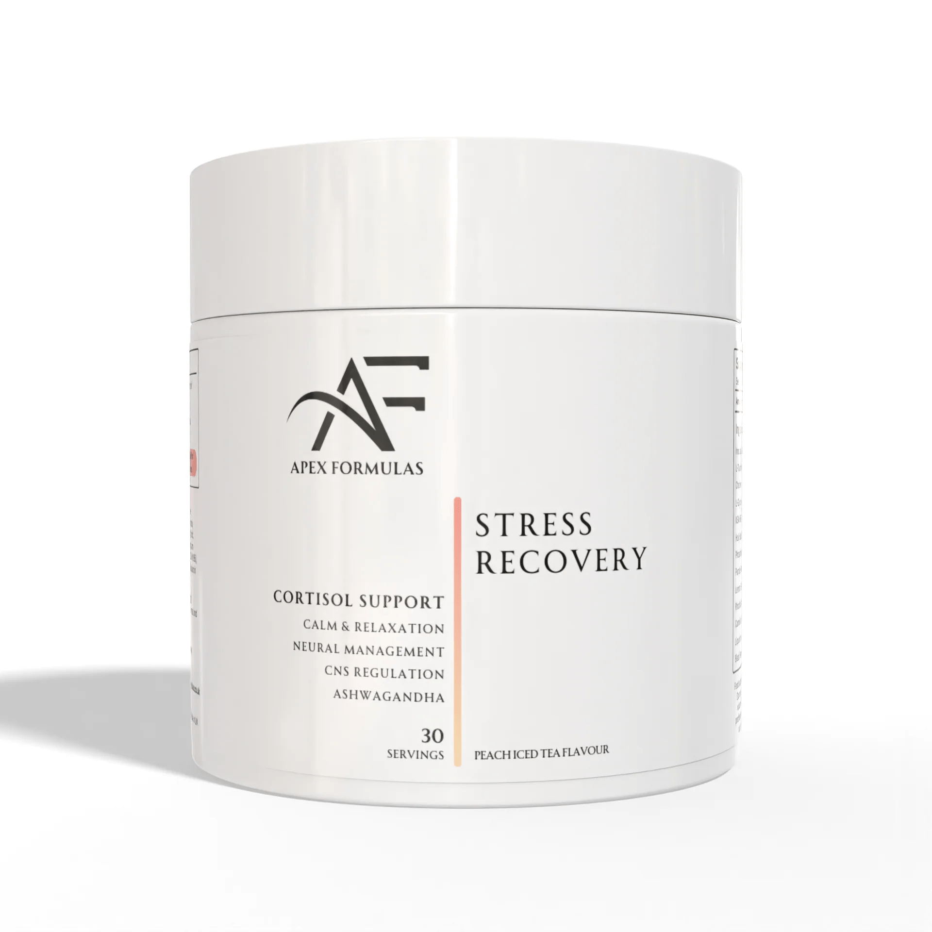 Apex Formulas Stress Recovery 30 Servings / Peach Iced Tea Stress Management Formula