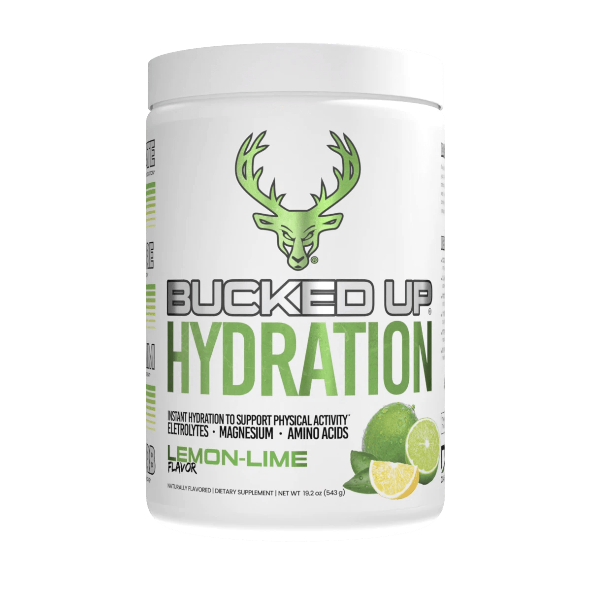 BUCKED UP Hydration 534g (30 servings) / Lemon Lime Hydration Formula