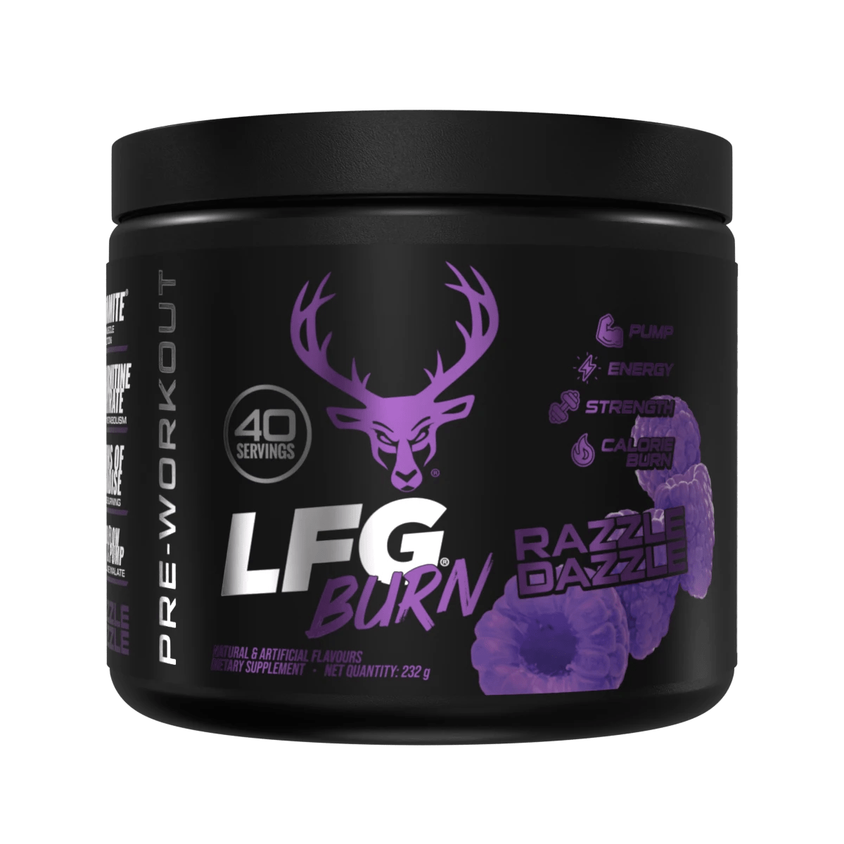 BUCKED UP LFG 232g (40 servings) / Berry Pre-Workout