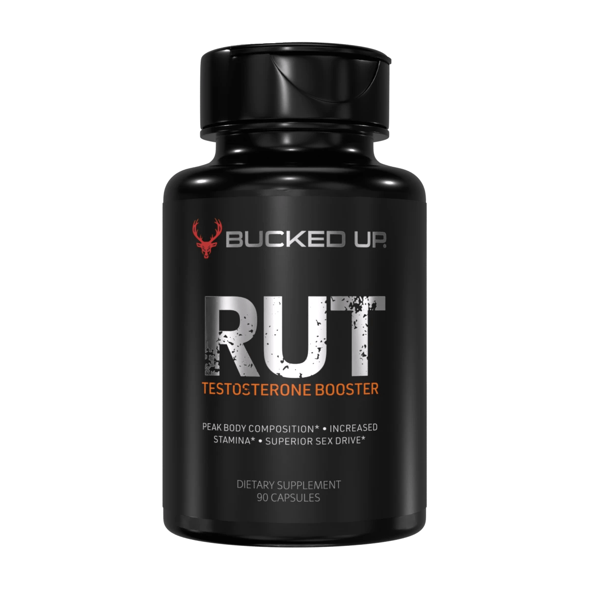 BUCKED UP RUT Testosterone Booster 90 Capsules Women's Health Formula