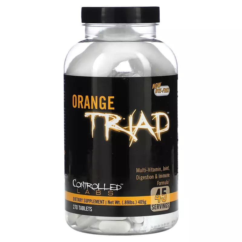 Controlled Labs Orange Triad 270 Tablets Multivitamin