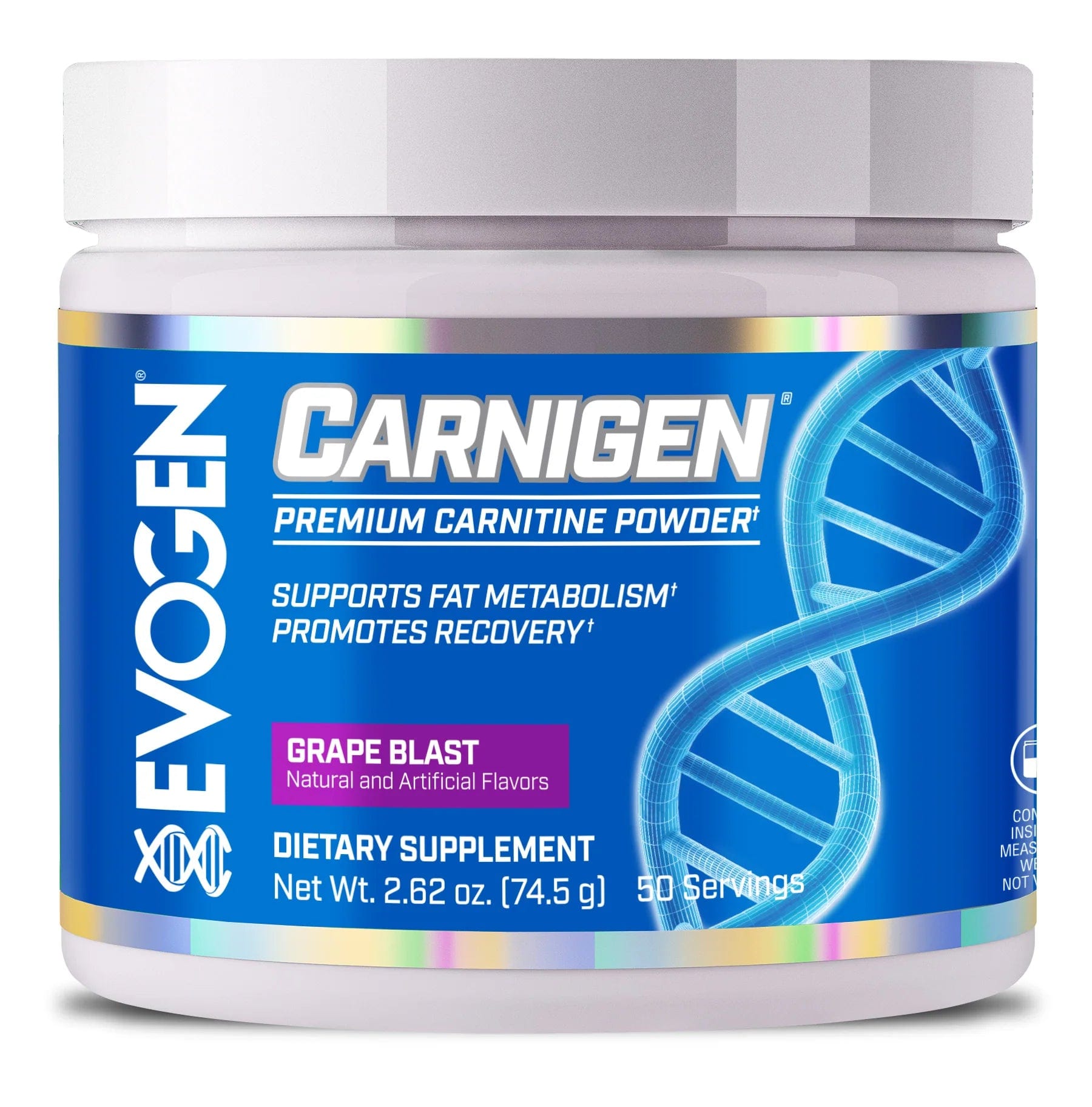 Evogen Carnigen 50 servings / Grape Non Stimulant Fat Burner