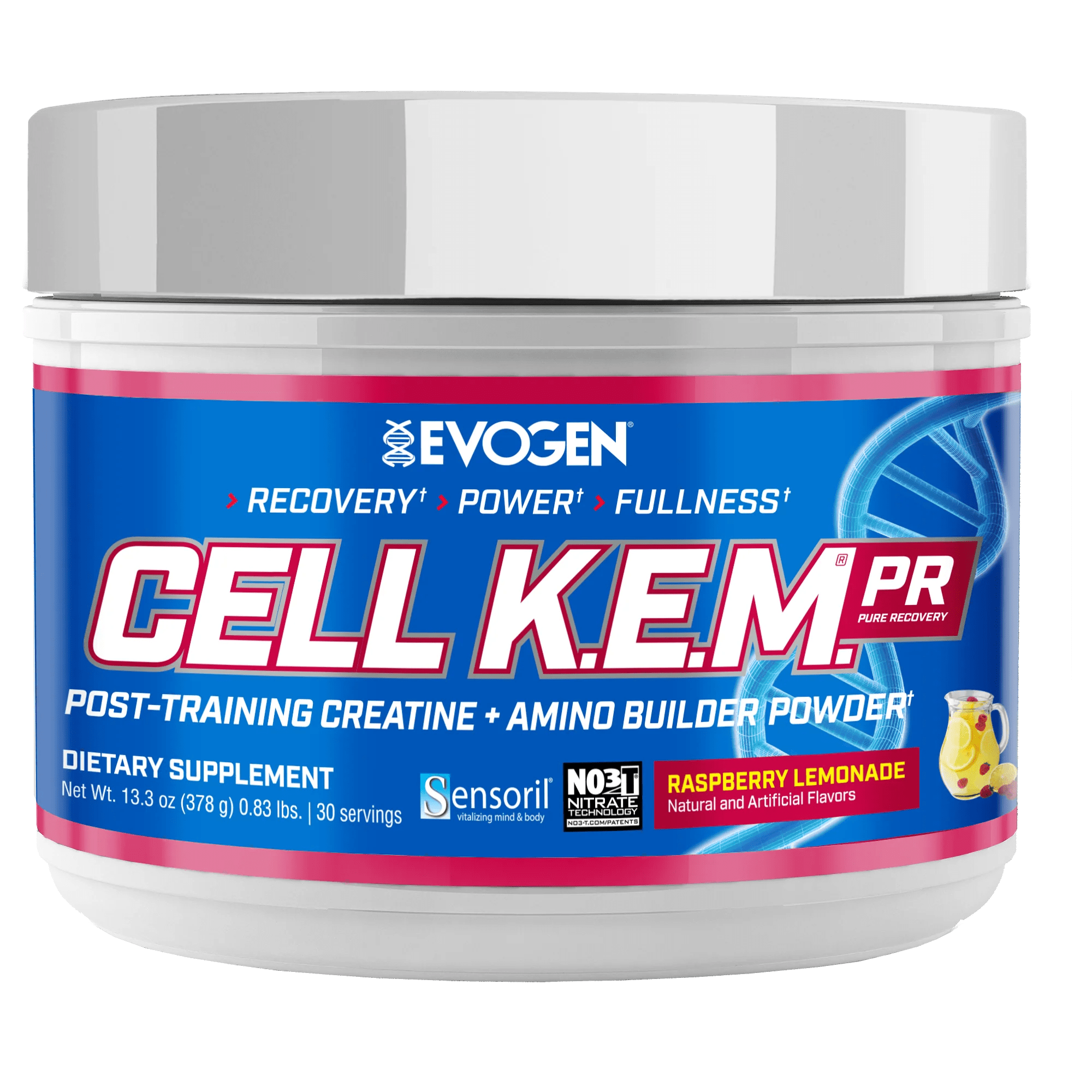 Evogen Cell K.E.M. PR - Post Training Creatine & Amino Builder 30 servings / Raspberry Lemonade Creatine & Amino Builder