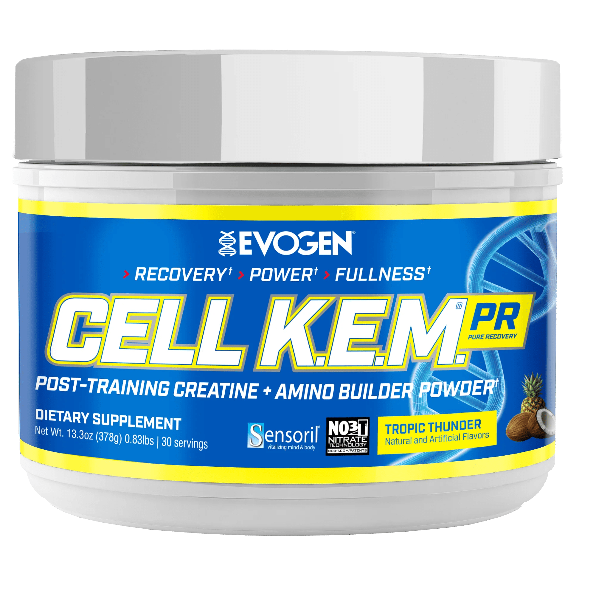 Evogen Cell K.E.M. PR - Post Training Creatine & Amino Builder 30 servings / Tropic Thunder Creatine & Amino Builder