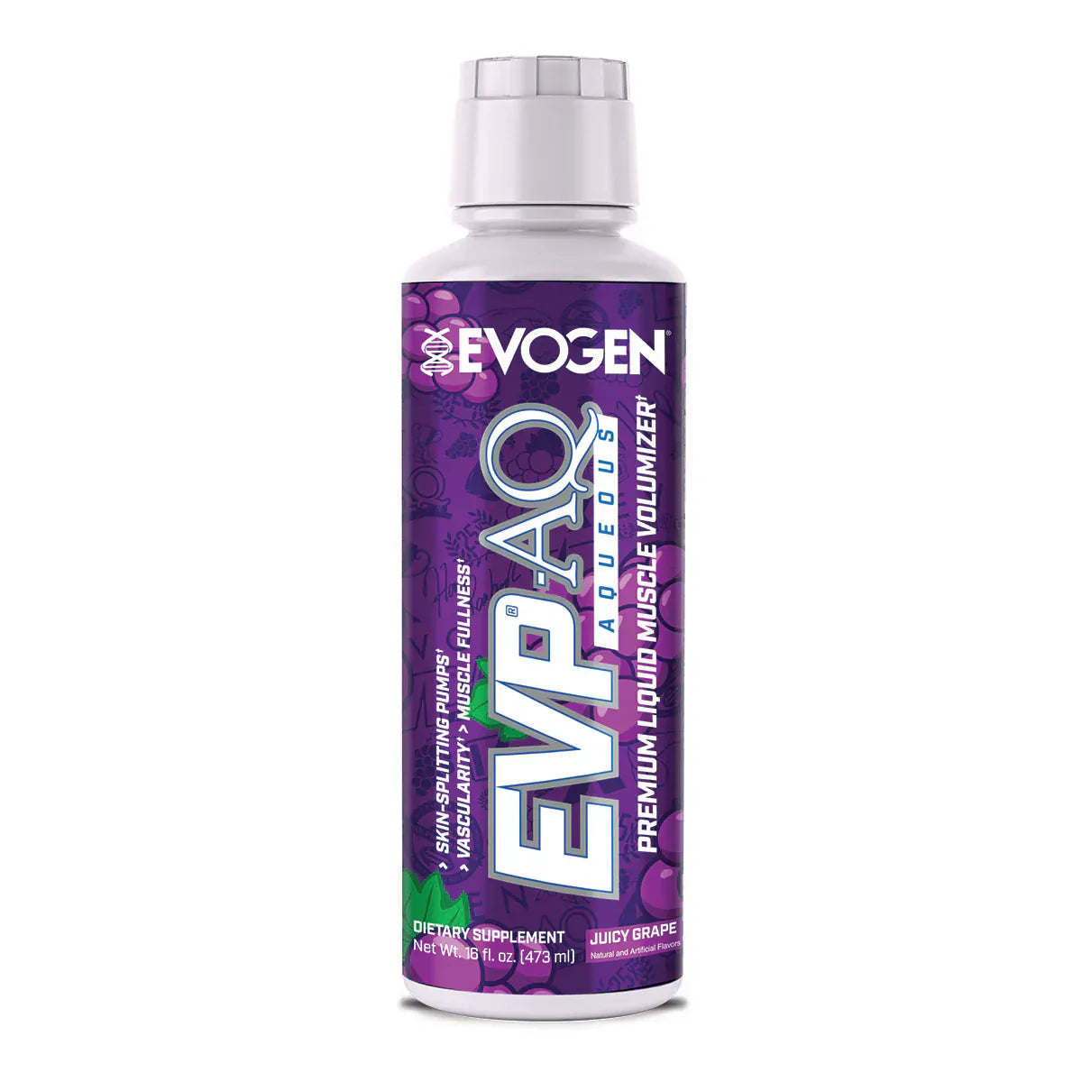 Evogen Evogen EVP AQ - 473ml 473 ml (16 servings) / Juicy Grape LIQUID MUSCLE VOLUMIZER