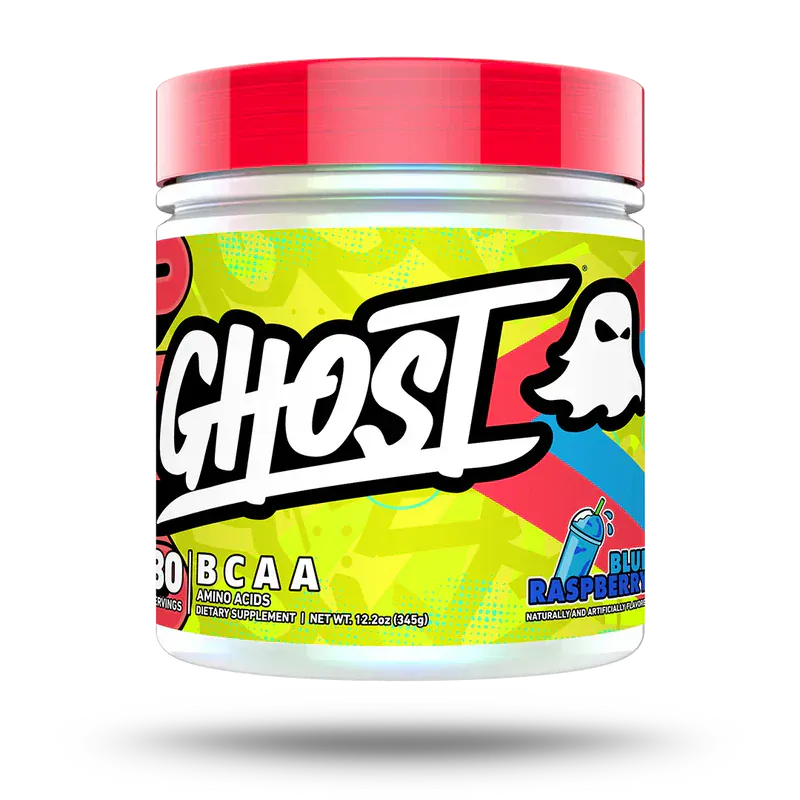 GHOST GHOST® BCAA V2 - 30 Servings 30 Servings / Blue Raspberry BCAA's