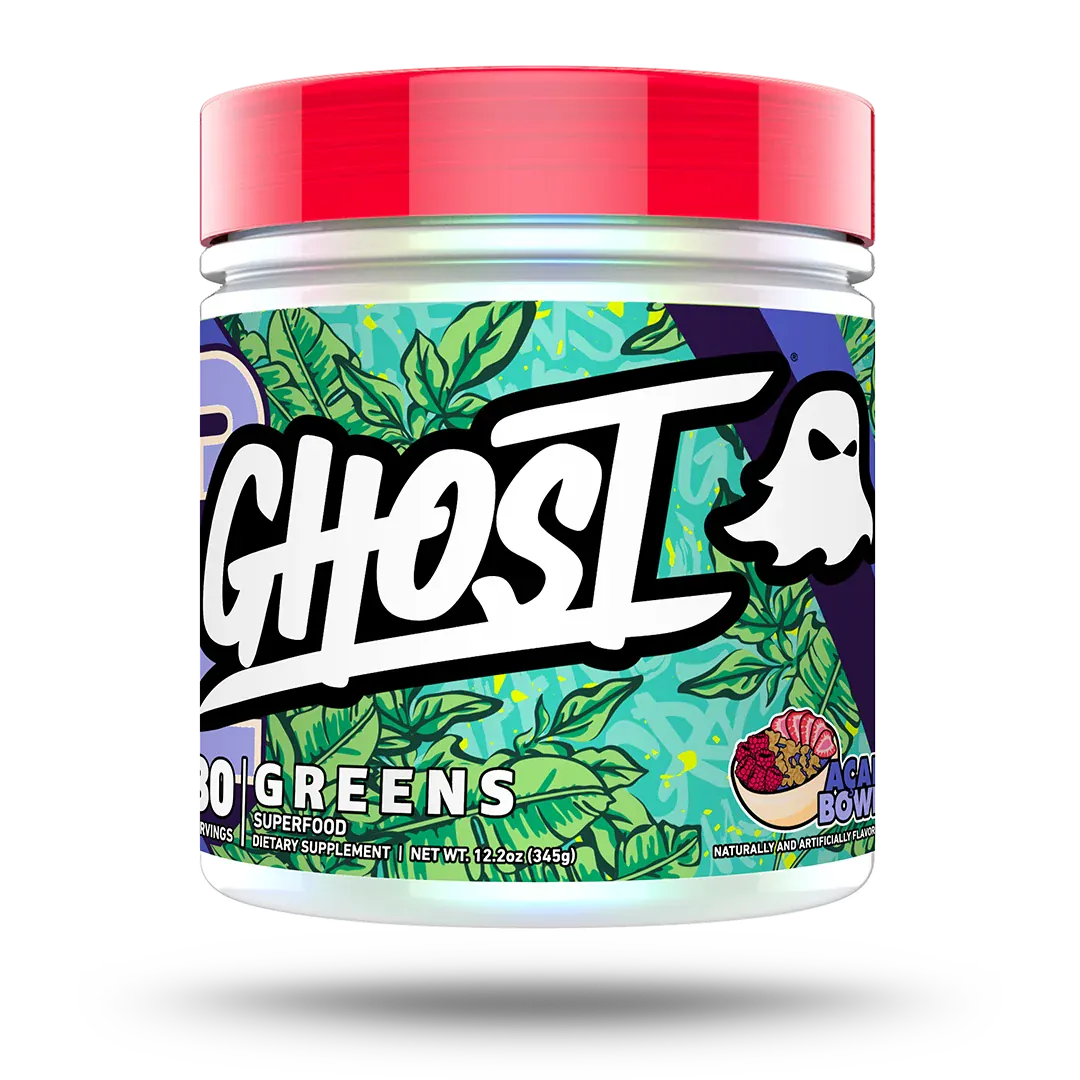 GHOST GHOST® GREENS - 30 Servings 30 servings / Acai Bowl Greens