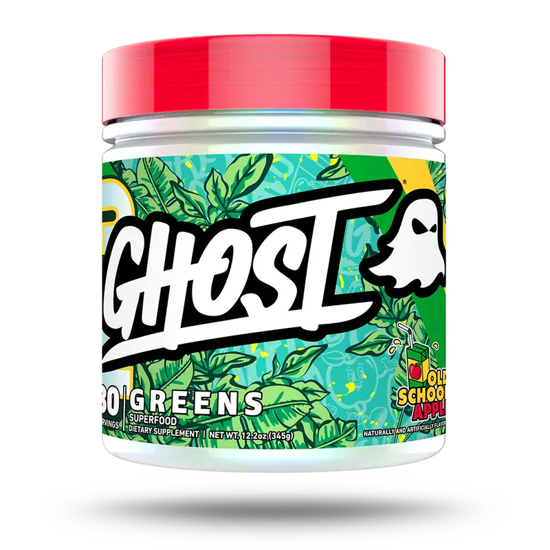 GHOST GHOST® GREENS - 30 Servings 30 servings / Juice Box / Old School Apple Greens
