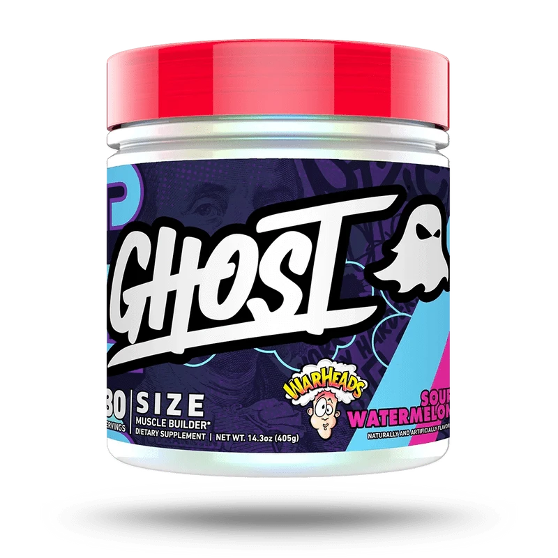 GHOST GHOST® SIZE V3 30 Servings / Warheads Sour Watermelon Intra Workout Formula