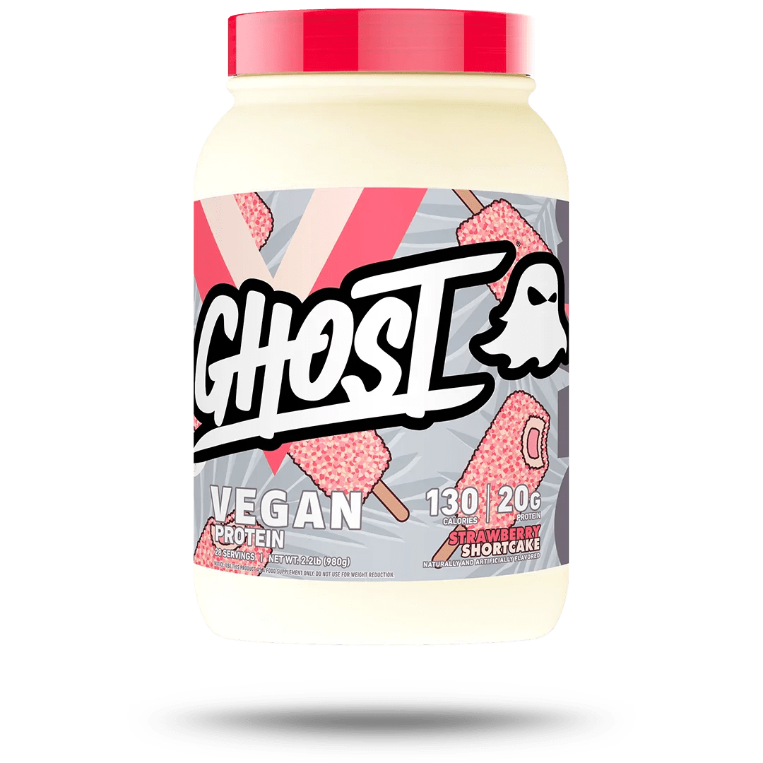 GHOST GHOST® VEGAN PROTEIN 28 servings / Strawberry Shortcake Vegan Protein Powder