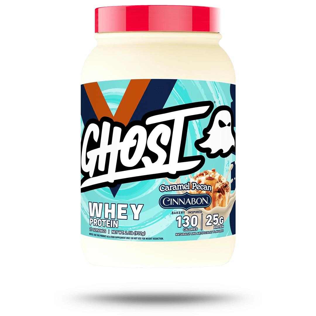 GHOST GHOST® WHEY 2lb 2 lb / Cinnabon Caramel Pecan 100% Whey Protein