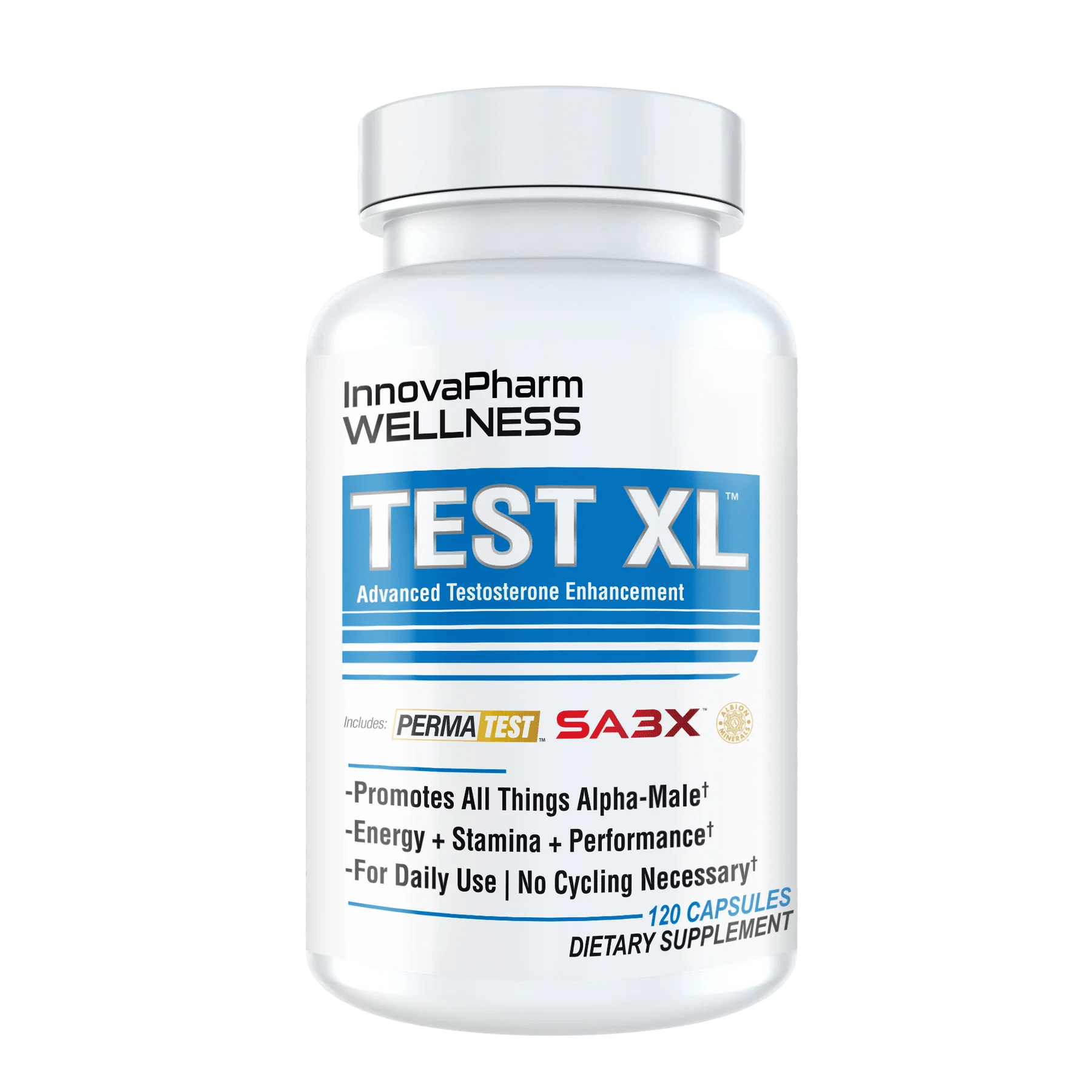 InnovaPharm Test XL 180 capsules Testosterone Booster