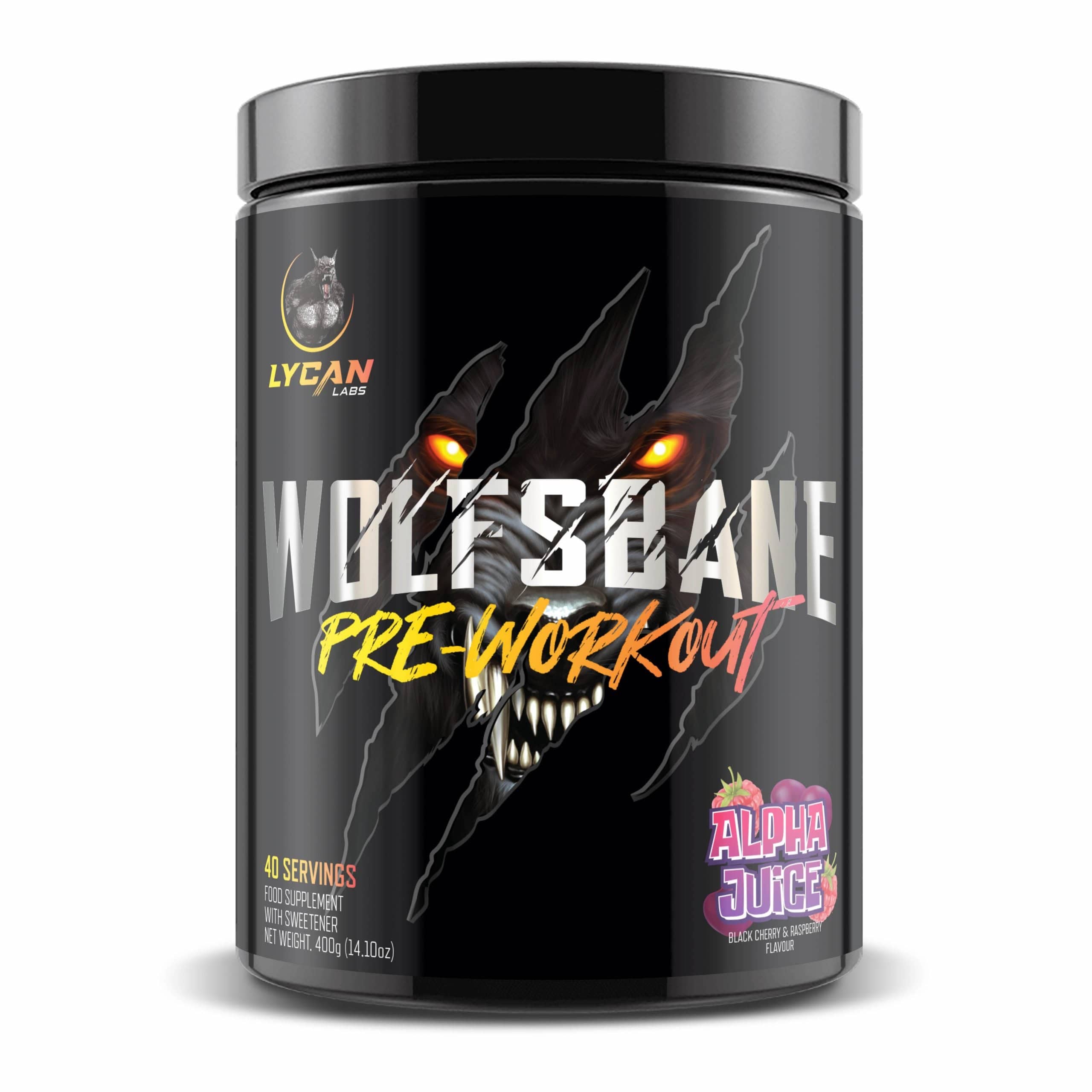 Lycan Labs Wolfsbane 40 Servings / Apha Juice Pre-Workout