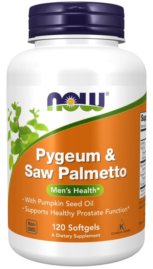 Now Foods Pygeum & Saw Palmetto 120 Softgels Pygeum & Saw Palmetto