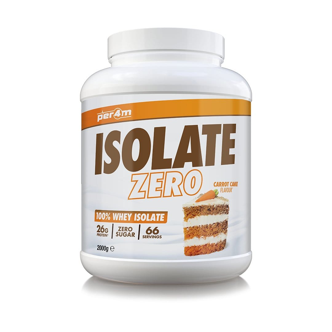 Per4m Per4m Isolate Zero 2kg 2010 grams / Carrot Cake Whey Protein Isolate