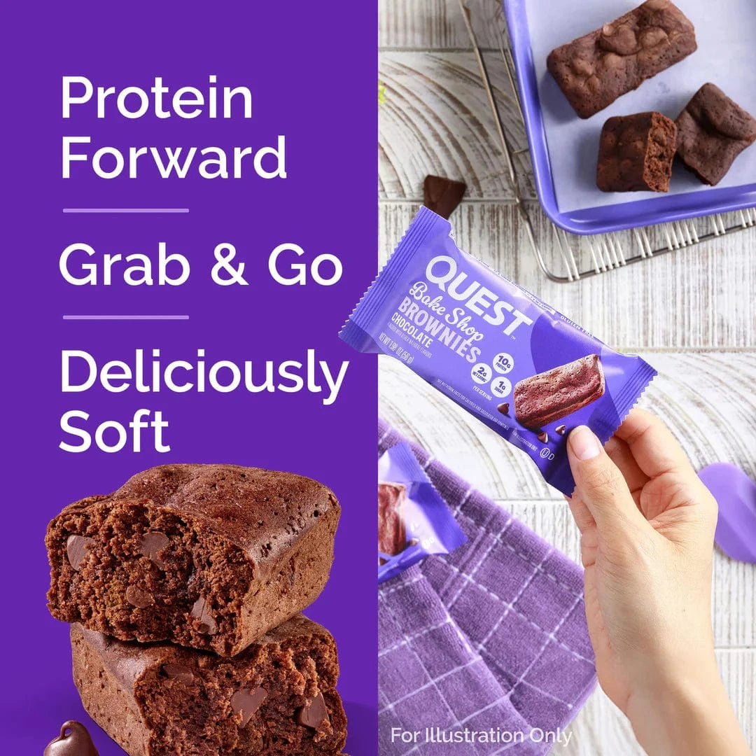 Quest Nutrition Brownie 10x56g 10x56g / Chocolate Protein Brownie