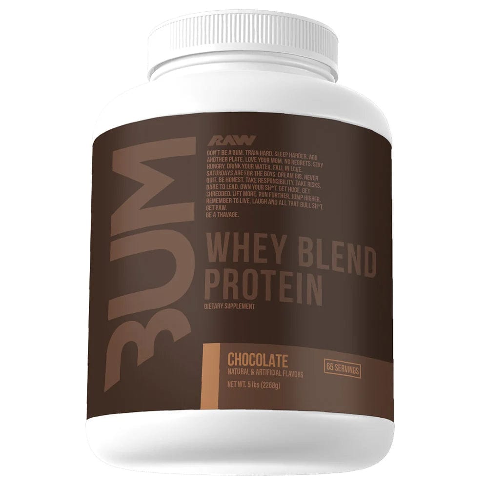 RAW Nutrition CBUM Whey Protein Blend 2268g 2268 grams / Chocolate Whey Protein Blend