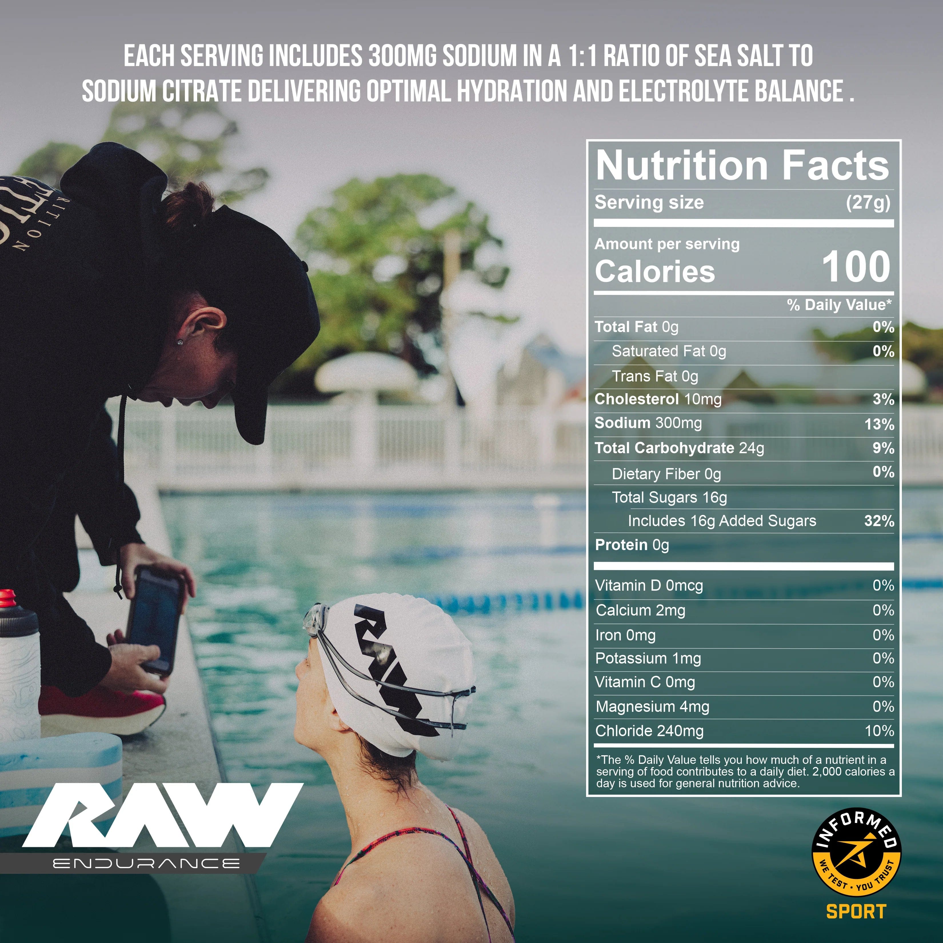 RAW Nutrition Raw Fuel Performance Carbs &amp; Electrolytes