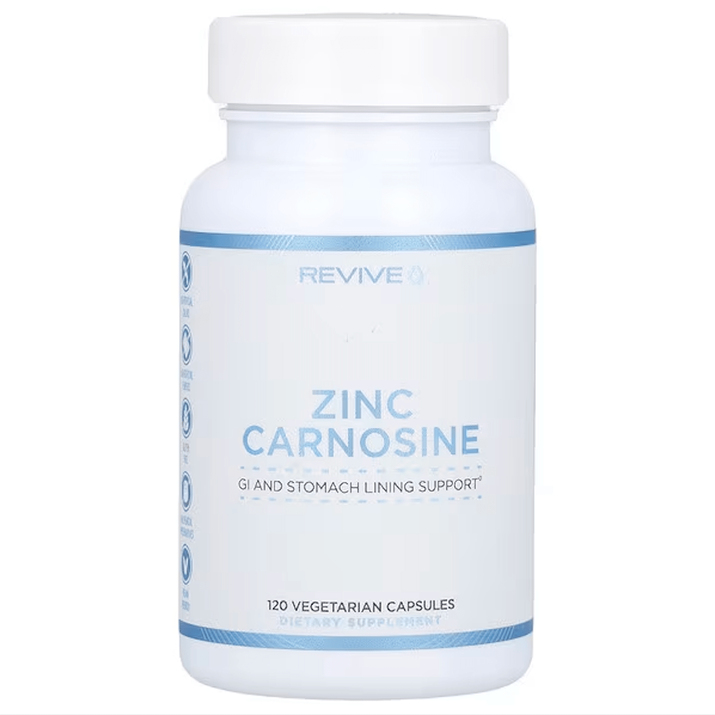 REVIVE MD Zinc Carnosine 120 Vegetarian Capsules Essential Mineral