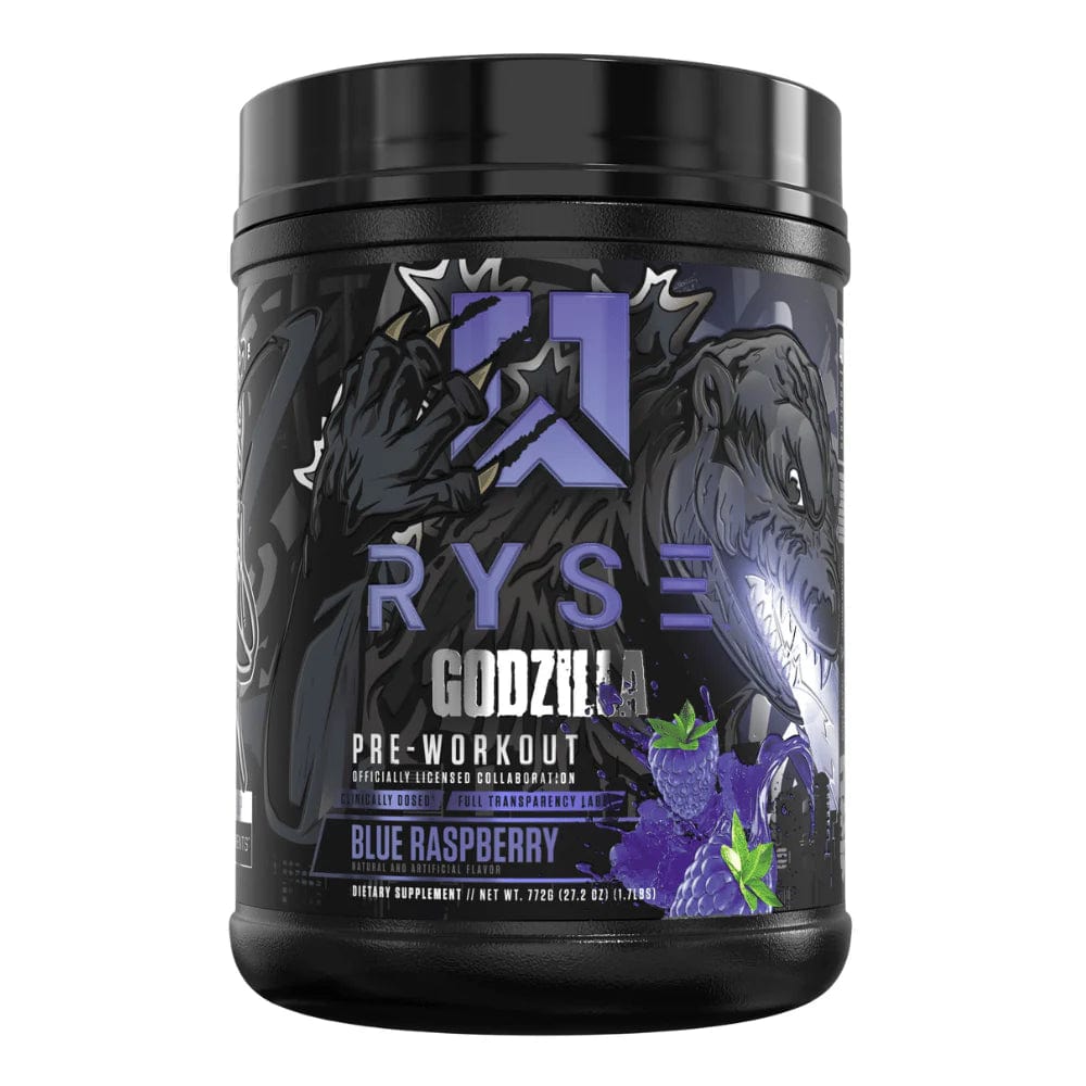 RYSE Godzilla Pre-Workout 40 servings / Blue Raspberry Pre-Workout