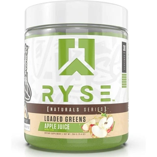 RYSE Loaded Greens 30 Servings / Apple Juice Greens