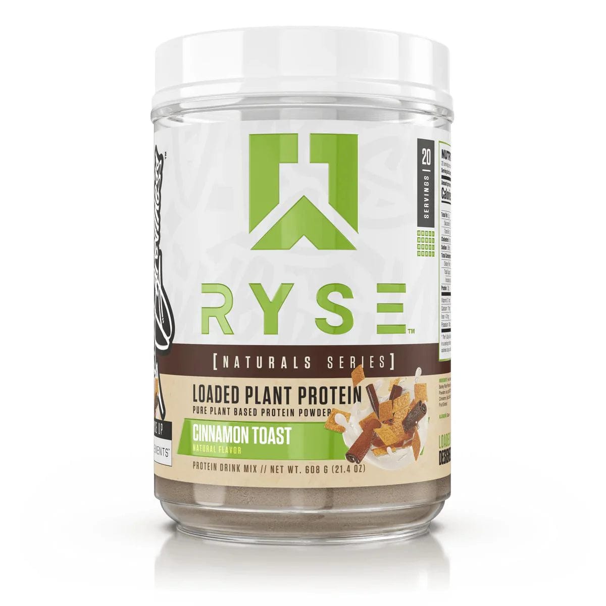 RYSE Loaded Plant Protein - Natural Series 608 - 728 grams / Cinnamon Toast Plant Protein