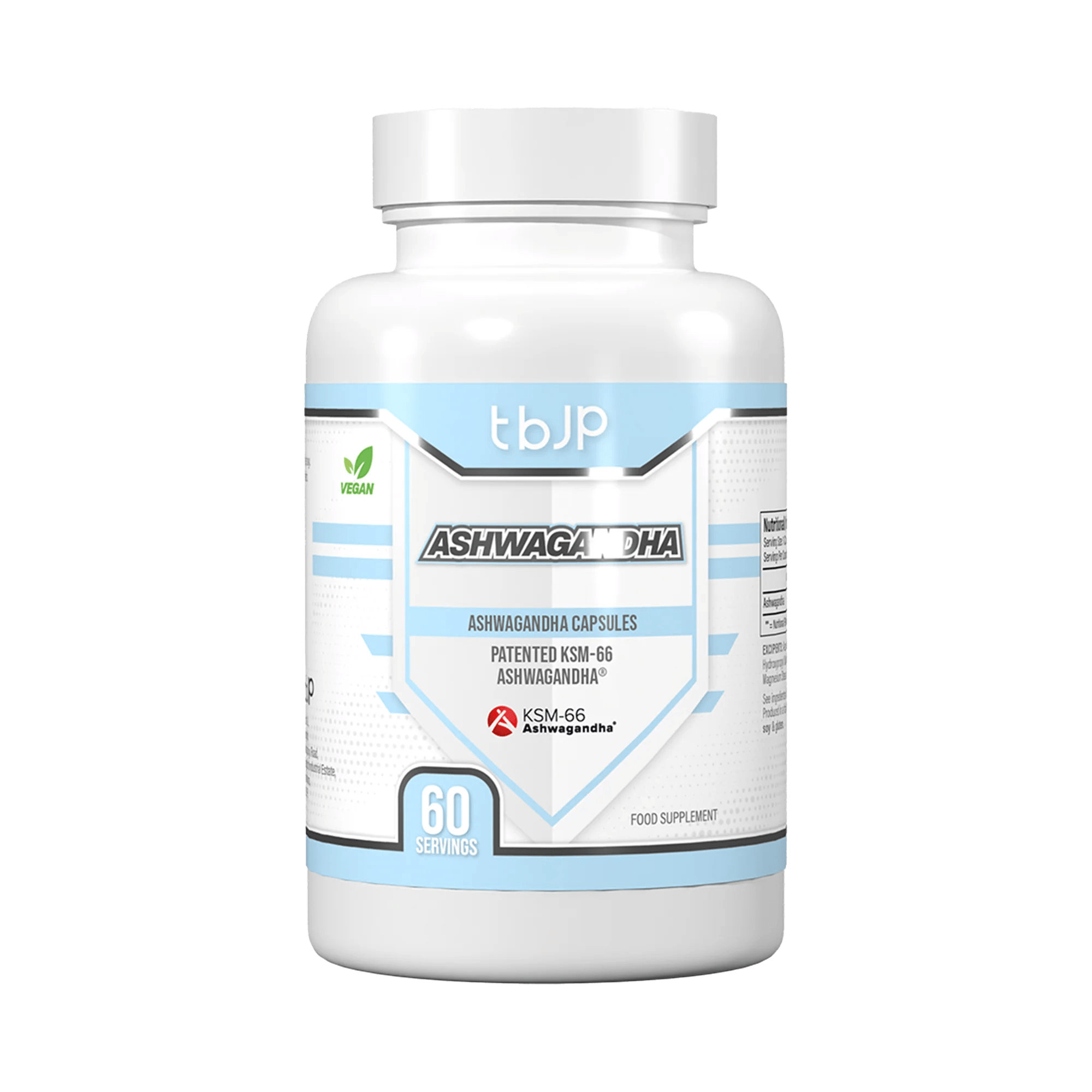 Trained By JP Ashwagandha 60 Capsules Herbal Extract