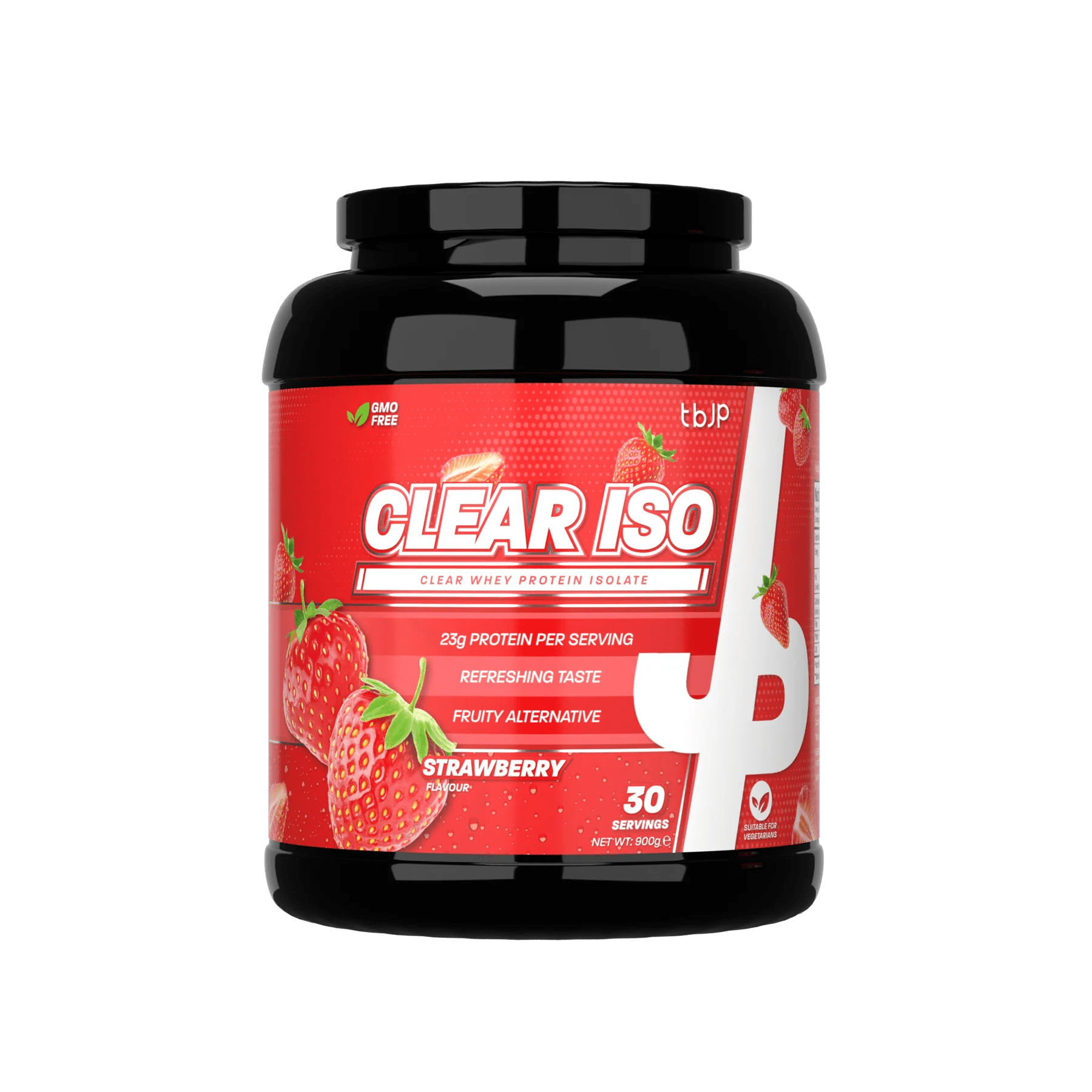 Trained By JP Clear ISO 900g 900 grams (30 Servings) / Strawberry Clear Whey Isolate