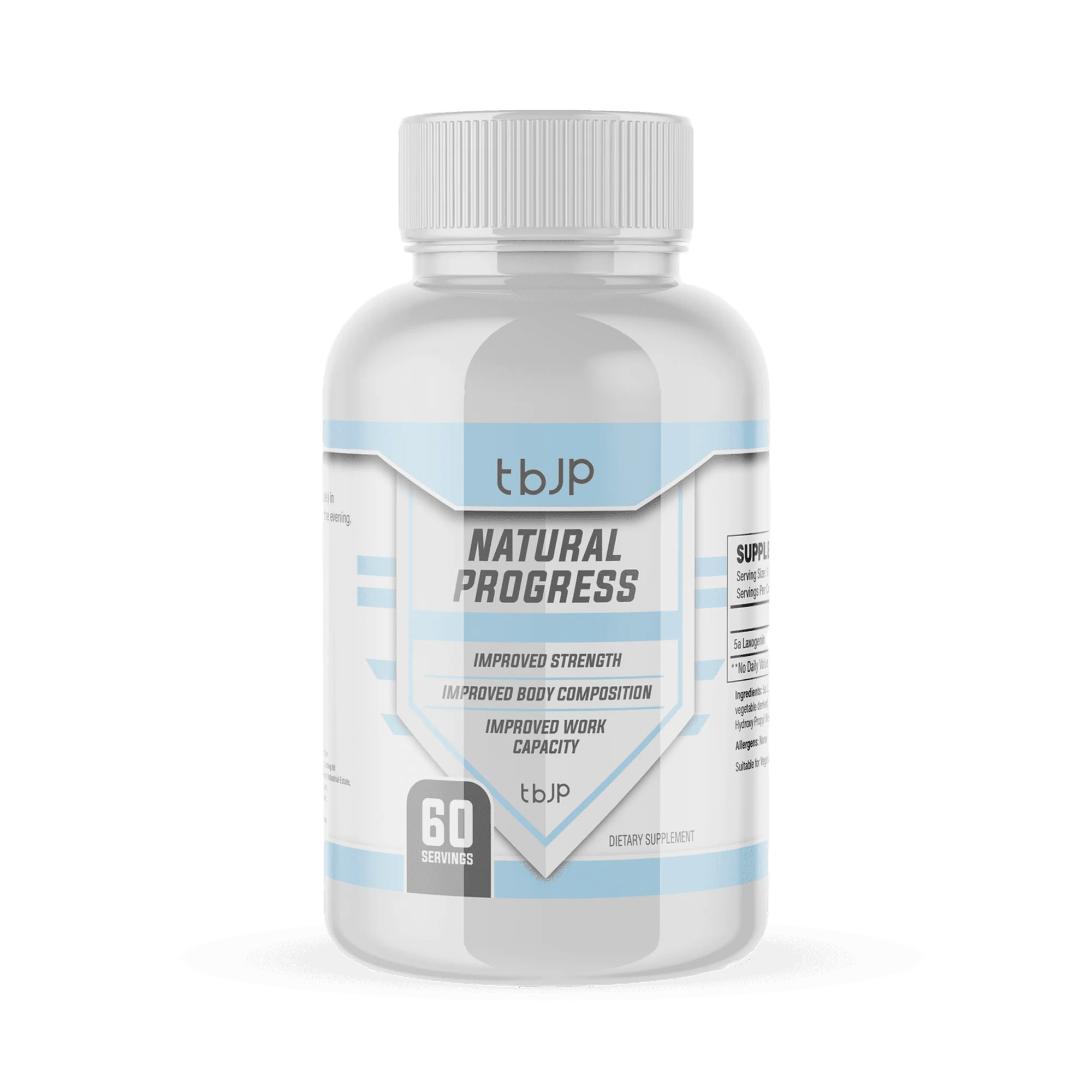 Trained By JP Natural Progress 60 Capsules Natural Muscle Builder