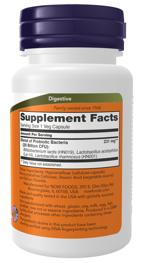 NOW Foods Woman's Probiotic 20 Billion - 50 Veg Capsules