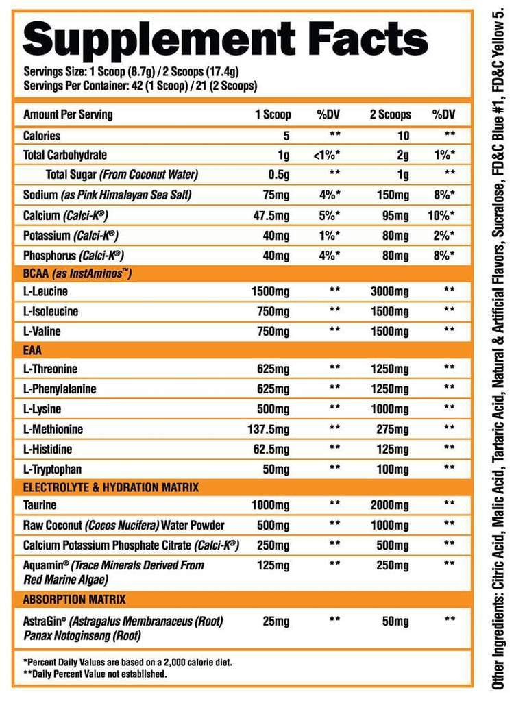 Alpha LionSuperHuman Intra - BCAA/EAA FormulaBCAA/EAA FORMULARED SUPPS