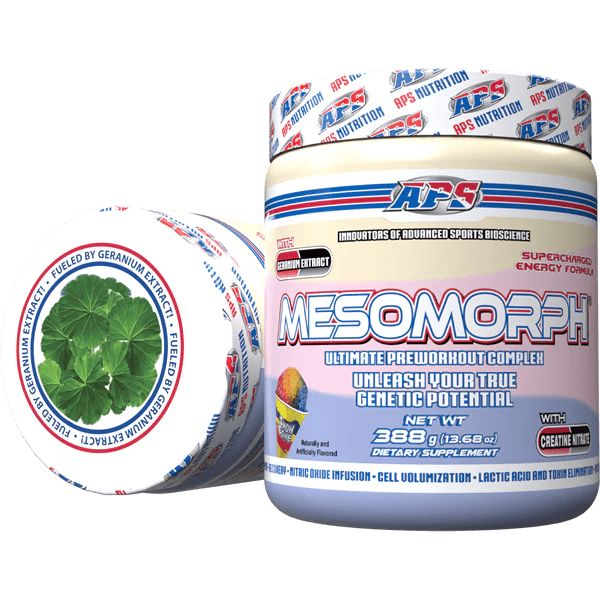 APS Mesomorph V4 25 servings / Snow Cone Pre-Workout