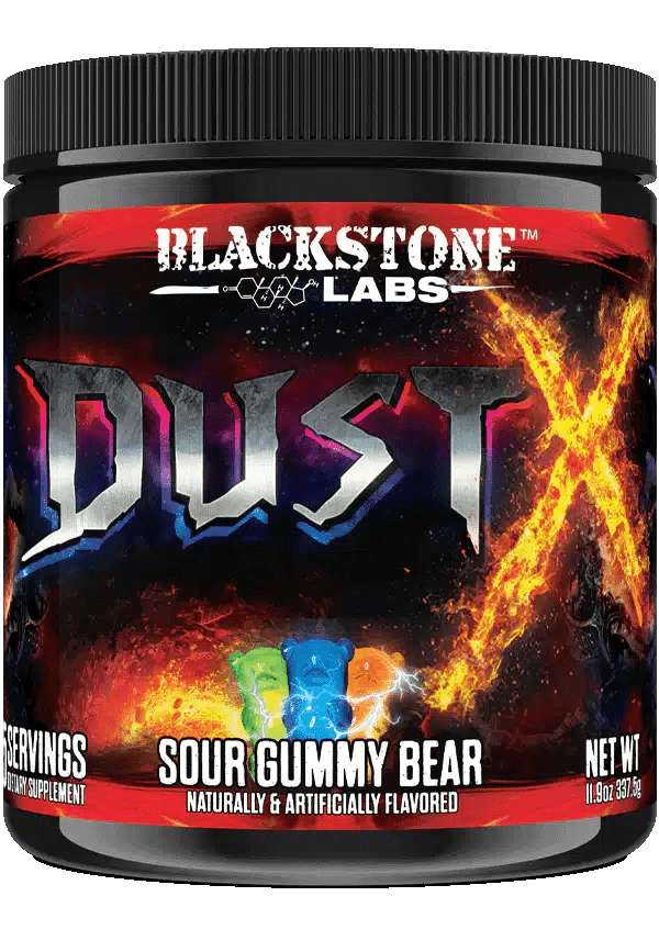 Blackstone Labs Dust X - Extreme Pre-Workout 25 servings / Sour Gummy Bear Pre-Workout