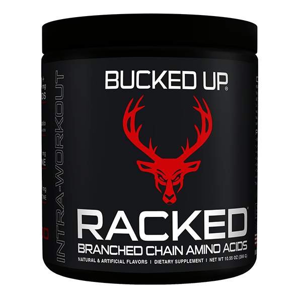 BUCKED UP Racked BCAA 30 servings / Blood Raz Branched Chain Amino Acid Complex