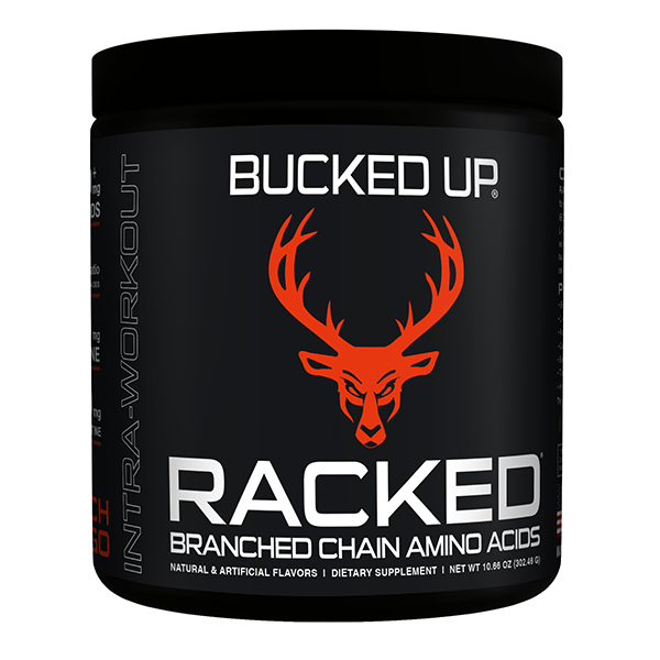 BUCKED UP Racked BCAA 30 servings / Peach Mango Branched Chain Amino Acid Complex