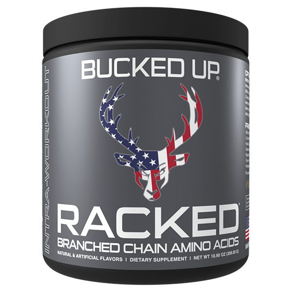 BUCKED UP Racked BCAA 30 servings / Rocket Pop Branched Chain Amino Acid Complex