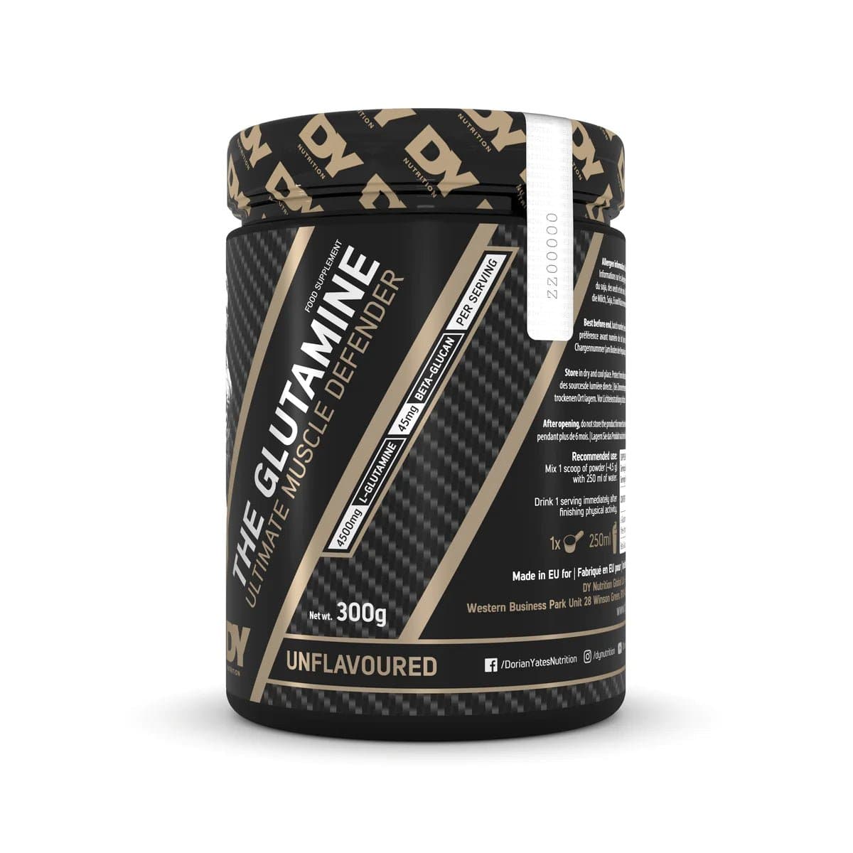 DY Nutrition The Glutamine 300 grams L-Glutamine