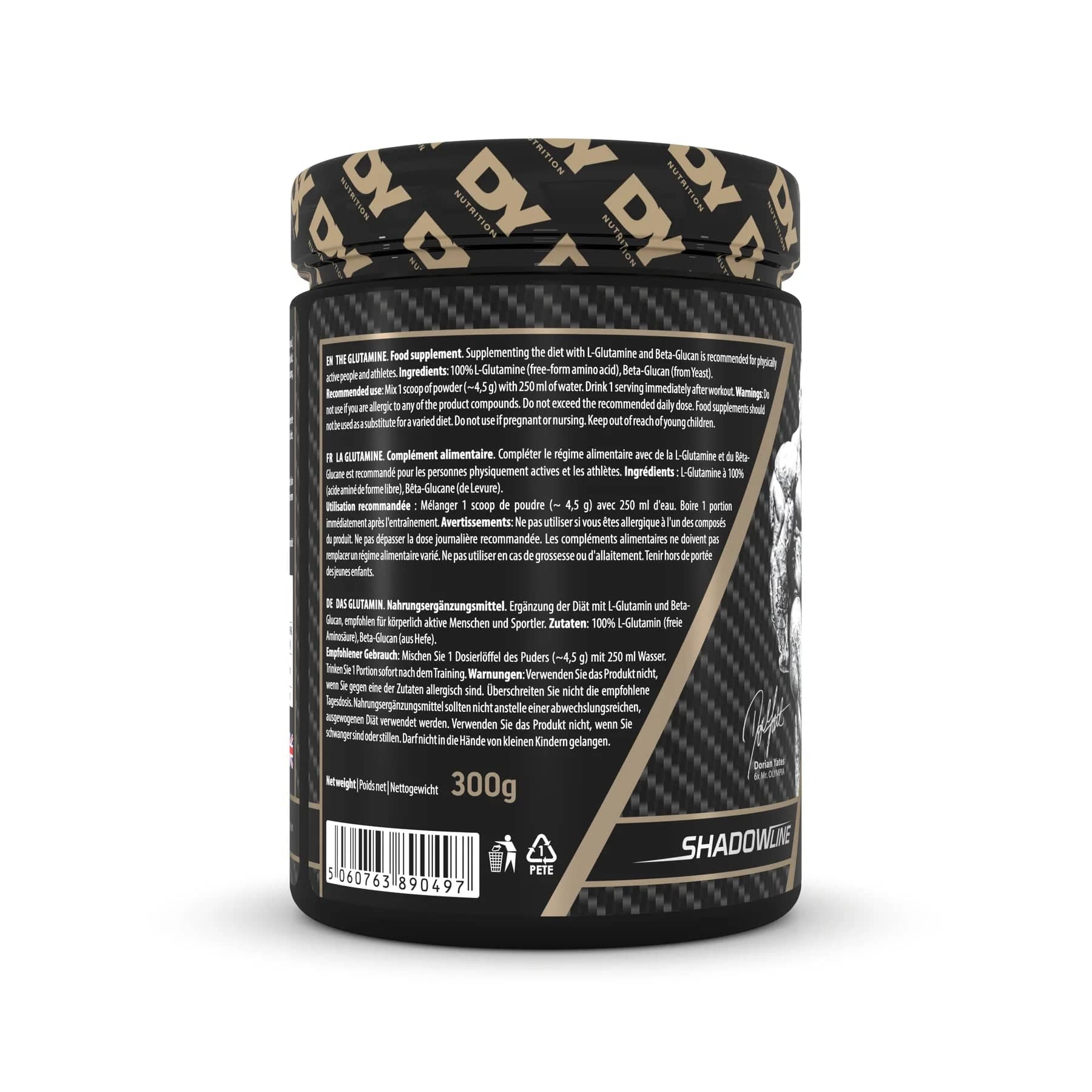 DY Nutrition The Glutamine 300 grams L-Glutamine