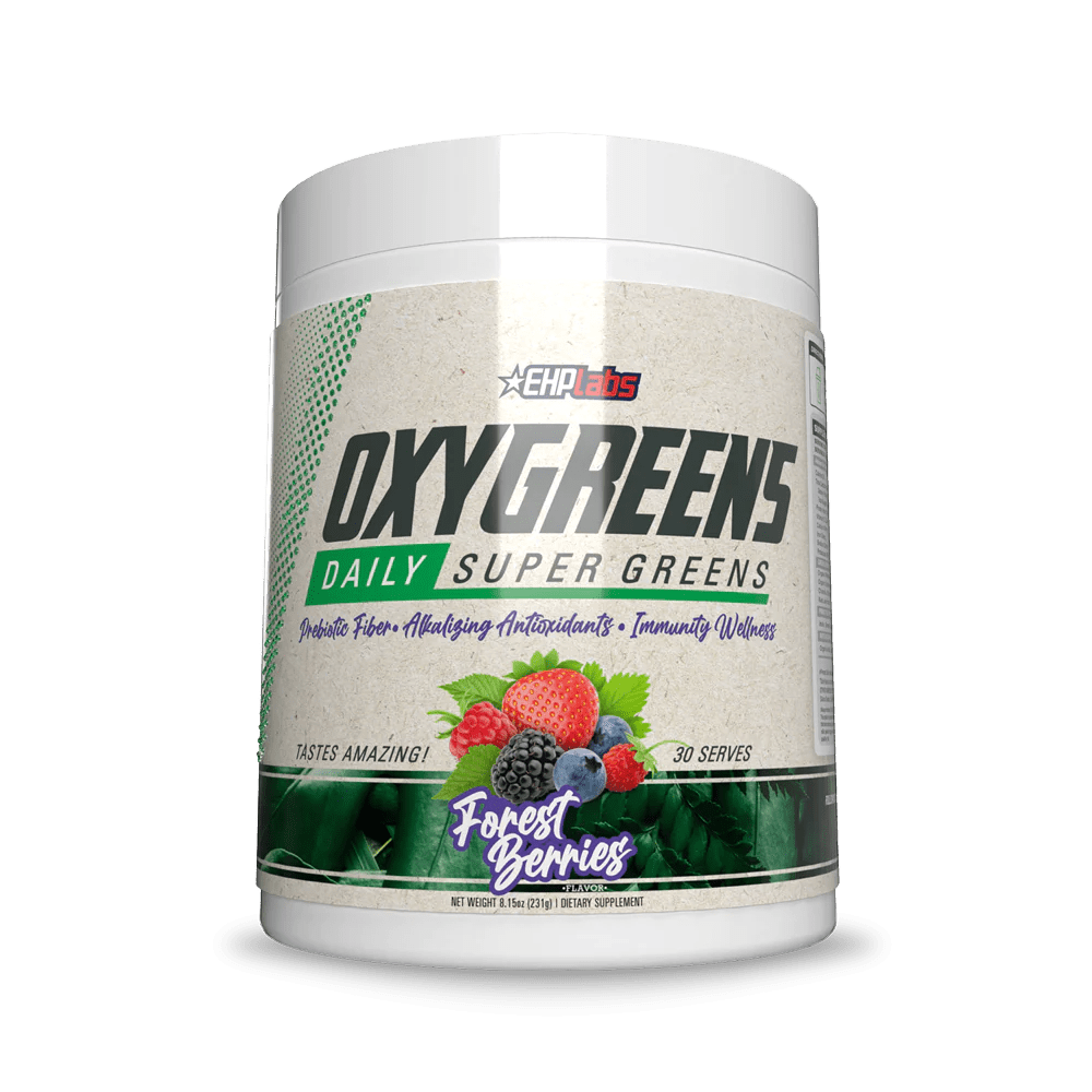 EHP Labs OxyGreens - Daily Super Greens Powder 30 servings / Forest Berries Greens