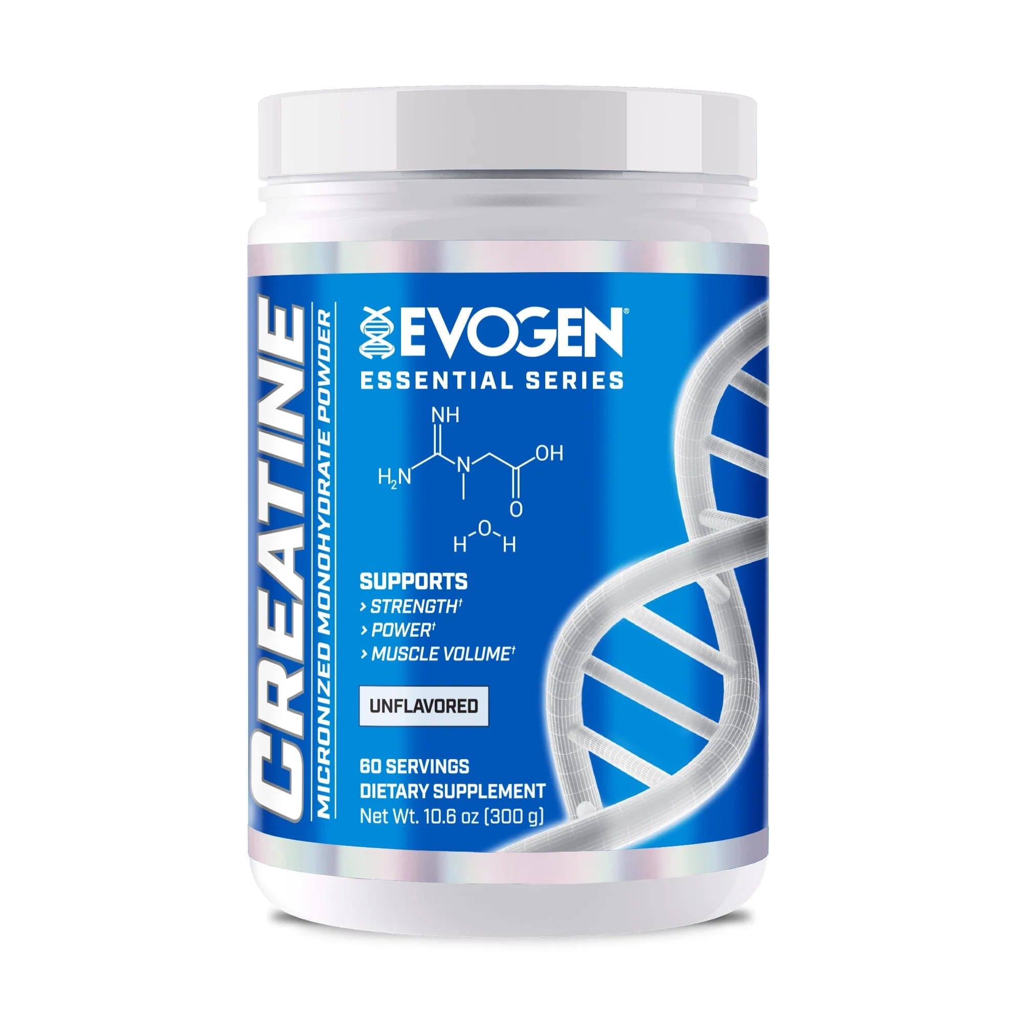 Evogen Creatine Monohydrate 300g 60 servings CREATINE