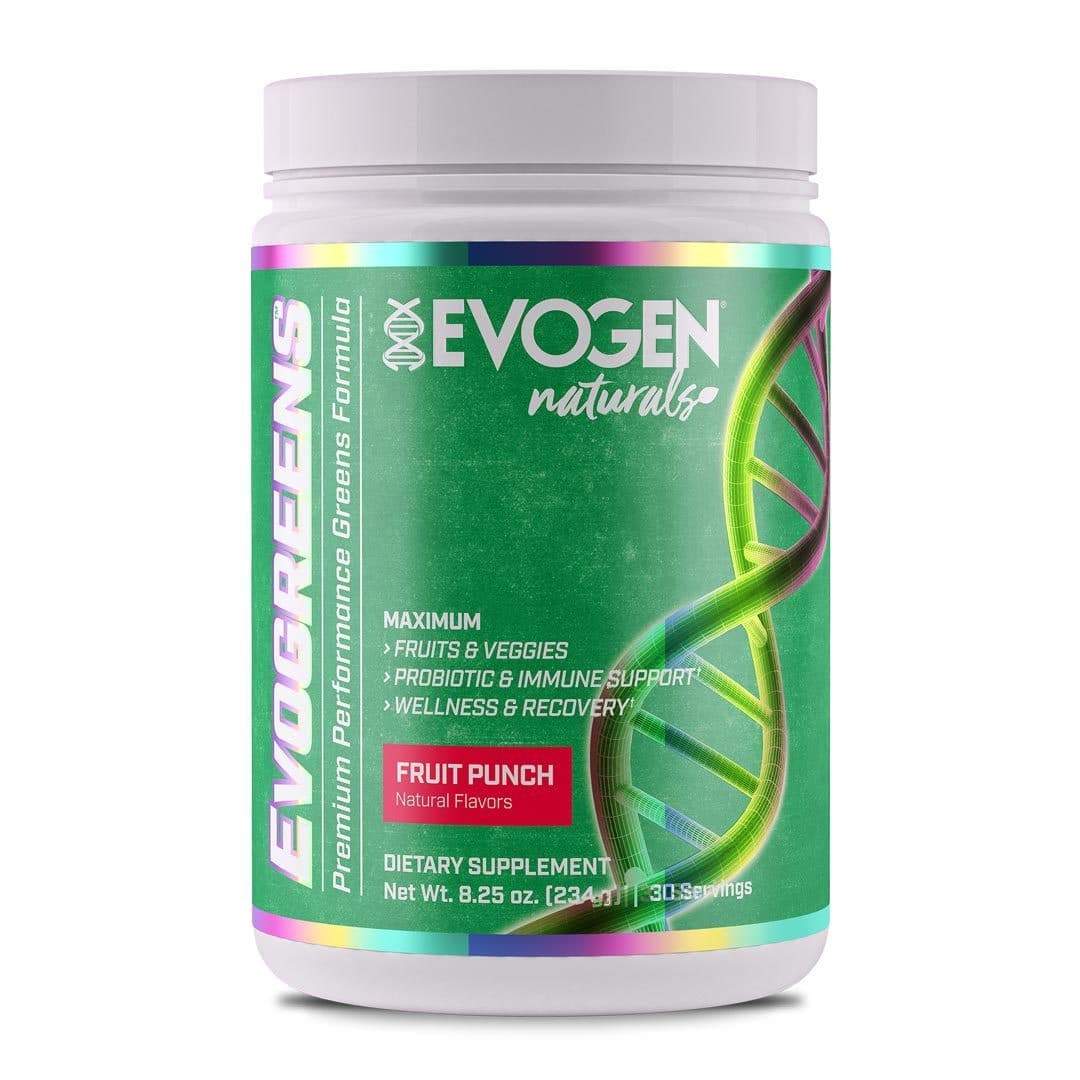 Evogen Evogreens Naturals 30 servings / Fruit Punch GREENS