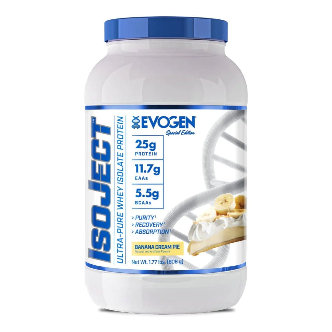 Evogen IsoJect Banana Cream Pie Whey Protein Isolate