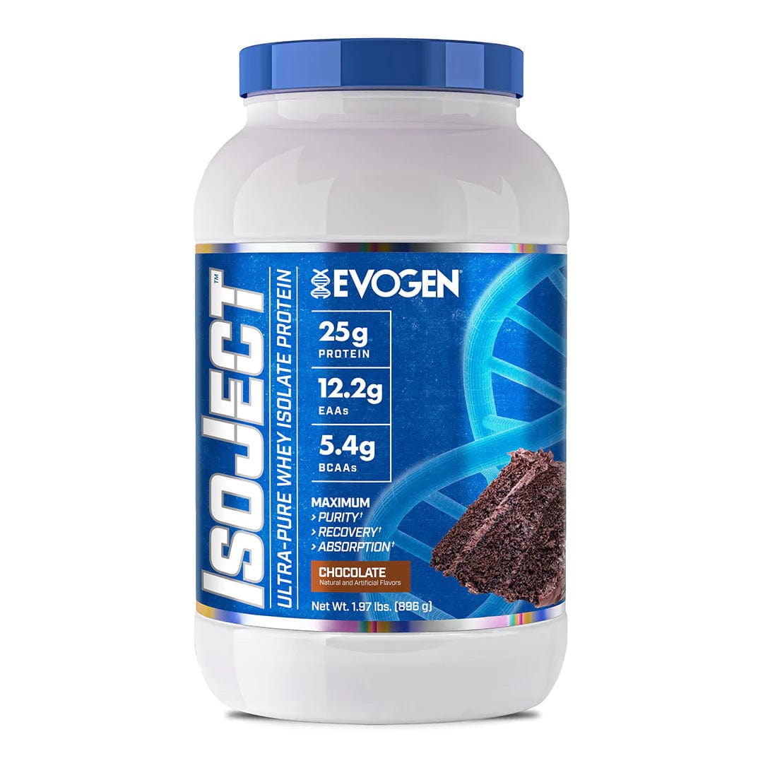 Evogen IsoJect Chocolate Whey Protein Isolate