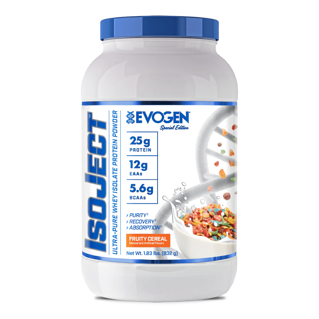 Evogen IsoJect Fruity Cereal Whey Protein Isolate