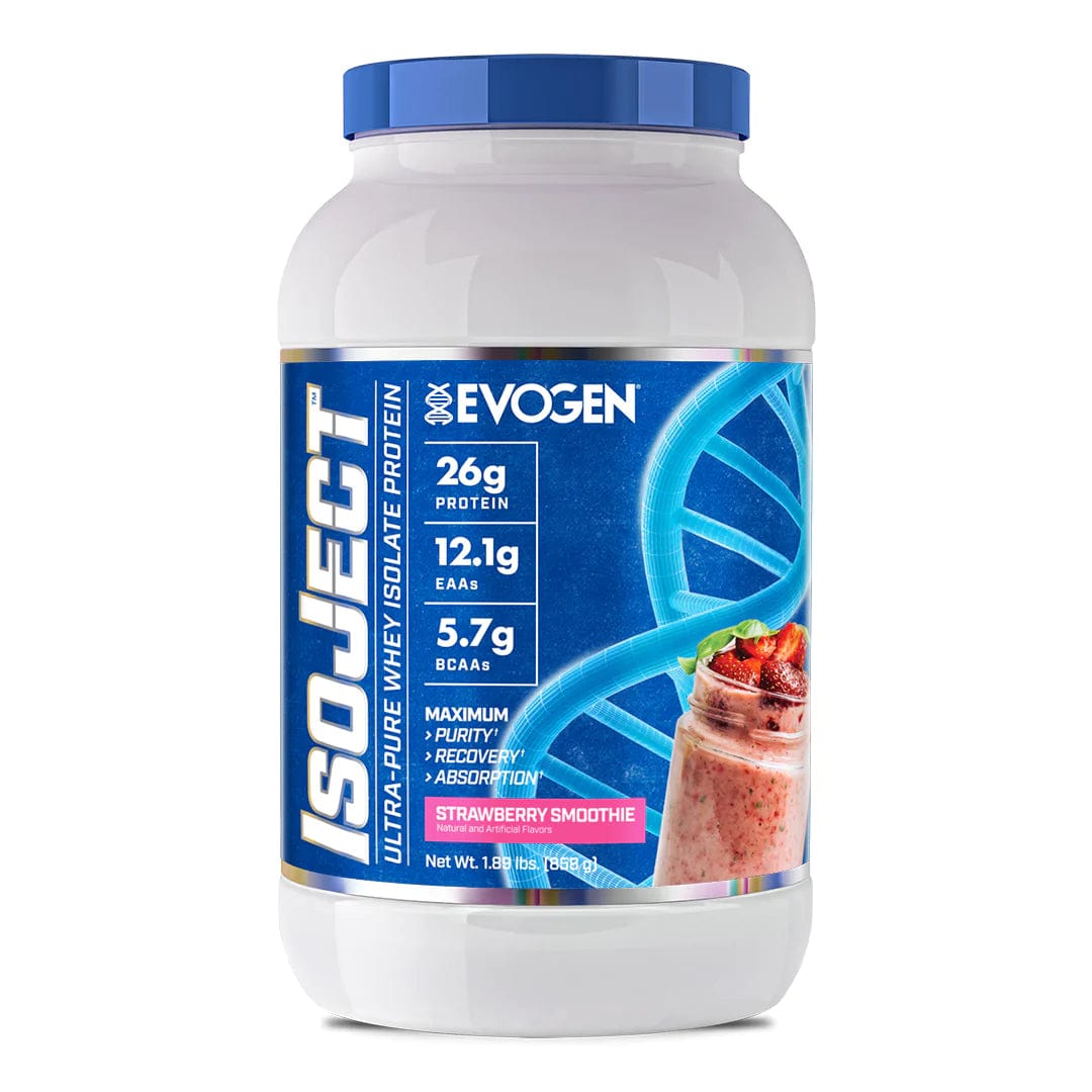 Evogen IsoJect Strawberry Smoothie Whey Protein Isolate