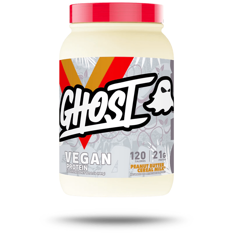 GHOST GHOST® VEGAN PROTEIN 28 servings / Peanut Butter Cereal Milk Vegan Protein Powder