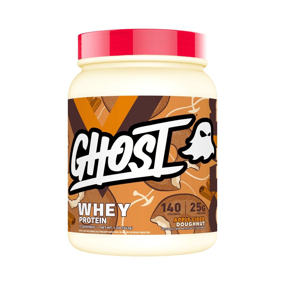 GHOST GHOST® WHEY 1.2lb Limited Edition 1.2lb / Apple Cider Donut 100% Whey Protein