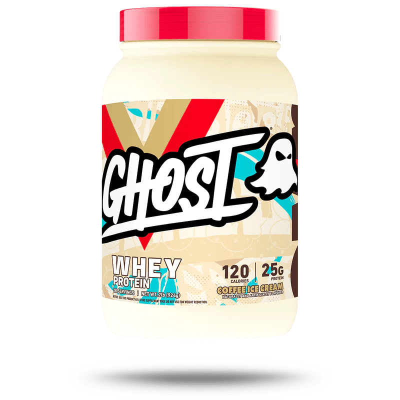 GHOST GHOST® WHEY 2lb 2 lb / Coffee Ice Cream 100% Whey Protein